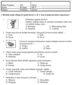 Soal Soal Kelas 3 Sd Dalchaebi