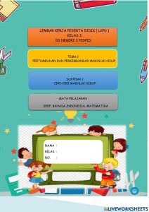 Asyiknya Belajar di Sekitar Kita Contoh Soal Tematik Kelas 1 Tema 3