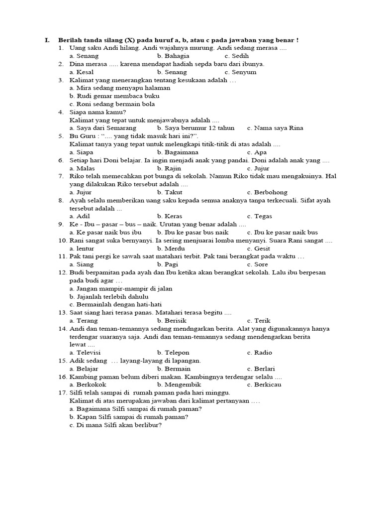 3 Rahasia Latihan Soal Bahasa Indonesia Kelas 11 Semester 2 yang Jarang Diketahui