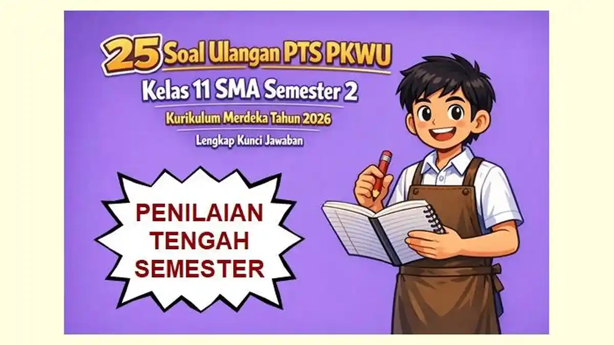 25 Soal Ulangan PTS PKWU Kelas 11 SMA Semester 2 Kurikulum Merdeka