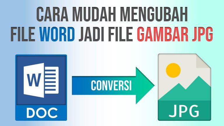 3 Langkah Ubah Word to JPG Online, Ukuran File Langsung Turun ke 2MB