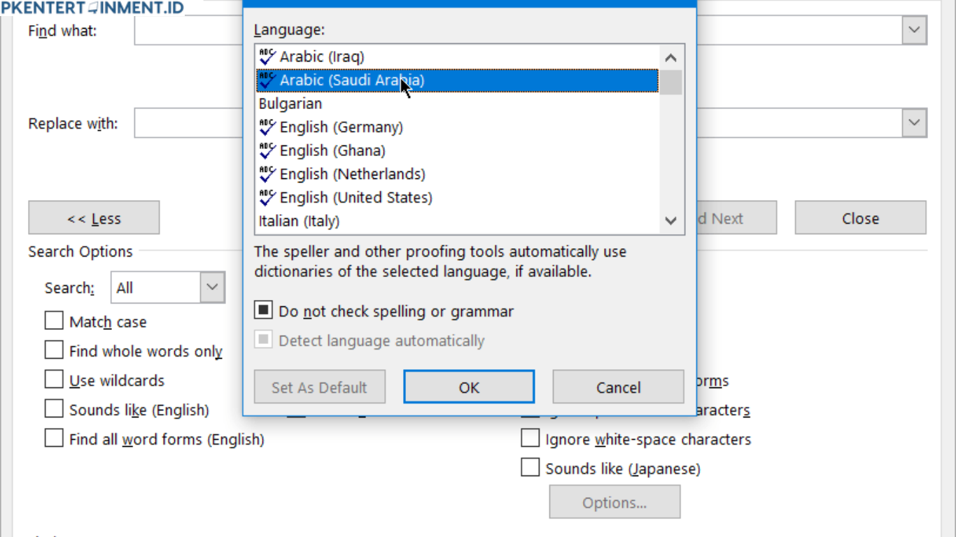 Cara Menambahkan Bahasa Arab di Microsoft Word Windows 10 dan 11 Cara Menambahkan Bahasa Arab di Microsoft Word Windows 10 dan 11