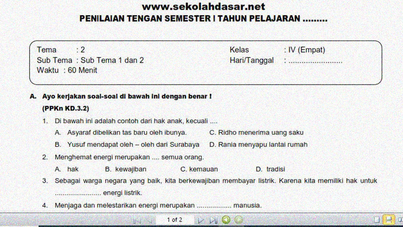 Memahami Dunia Sekitar Kita Kisi-Kisi Soal Tema 2 Subtema 1 Kelas 4 SD Memahami Dunia Sekitar Kita Kisi-Kisi Soal Tema 2 Subtema 1 Kelas 4 SD