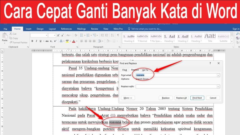 7 Cara Mengubah Tulisan Bersamaan di Word yang Jarang Diketahui Ternyata Efektif