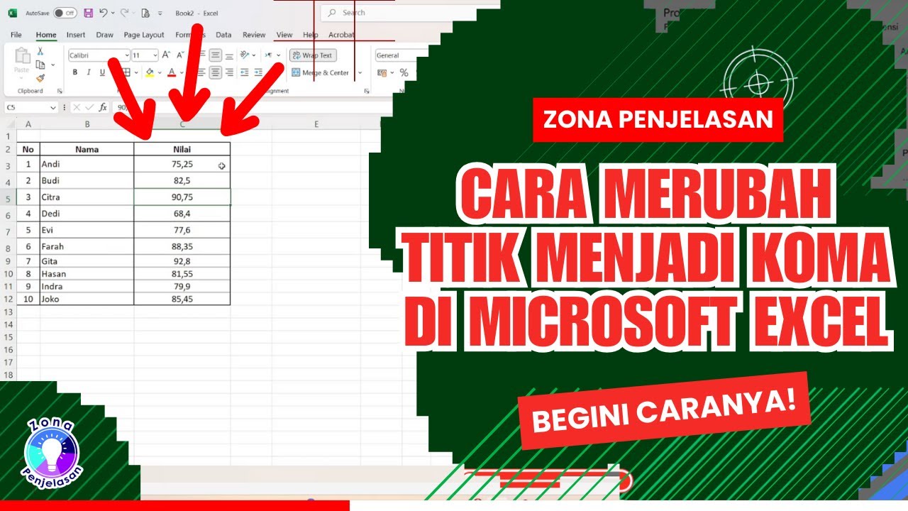 7 Cara Mudah Mengubah Titik Menjadi Koma di Grafik Word yang Jarang Diketahui