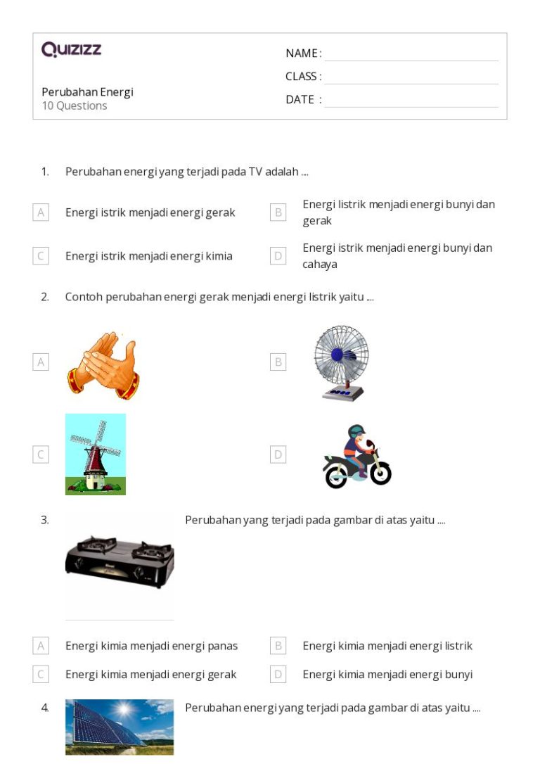 7 Fakta Kisi-kisi Soal IPA SD Kelas 4 Semester 1 Sumber Energi yang Jarang Diketahui Guru 7 Fakta Kisi-kisi Soal IPA SD Kelas 4 Semester 1 Sumber Energi yang Jarang Diketahui Guru