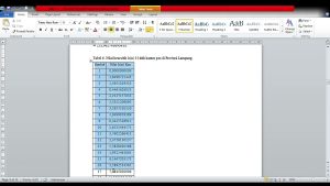 cara mengubah koma menjadi titik di microsoft word dengan cepat - YouTube