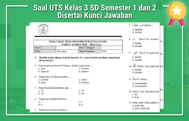 7 Contoh Soal UTS Kurtilas Kelas 3 Semester 1 yang Wajib Diketahui Sebelum Ujian