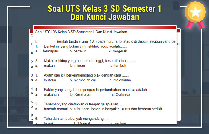 Rahasia Lulus UTS: 5 Contoh Soal Perkembangbiakan Kelas 3 & Kunci Jawaban 2026